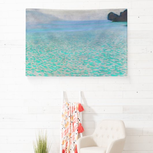 Gustav Klimt - Attersee Spandoek (Insitu)