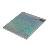 Gustav Klimt Attersee Tegeltje (Zijkant)