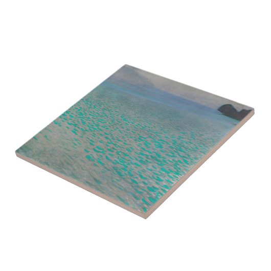 Gustav Klimt Attersee Tegeltje (Zijkant)