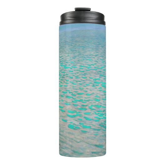 Gustav Klimt - Attersee Thermosbeker (Voorkant)