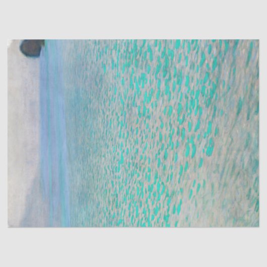 Gustav Klimt - Attersee Tissuepapier (Voorkant)