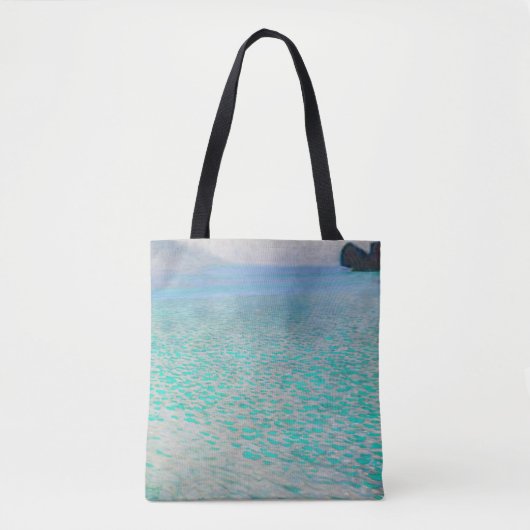 Gustav Klimt - Attersee Tote Bag (Voorkant)