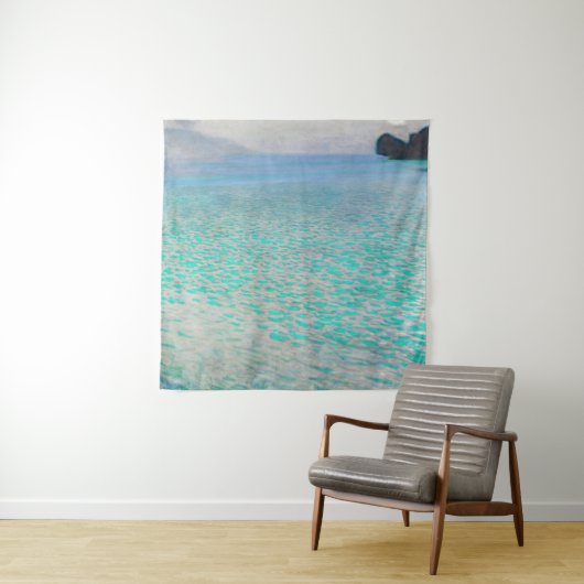 Gustav Klimt - Attersee Wandkleed (In situ)