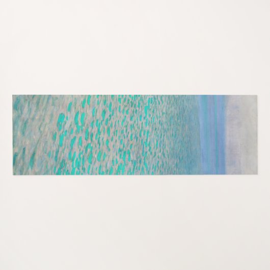 Gustav Klimt - Attersee Yogamat (Achterkant (horizontaal))