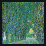Gustav Klimt - Avenue in het Park Schloss Kammer Foto Afdruk<br><div class="desc">Avenue in the Park of Schloss Kammer - Gustav Klimt,  Oil on Canvas,  1912</div>