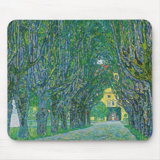 Gustav Klimt - Avenue in het Park Schloss Kammer Muismat (Voorkant)