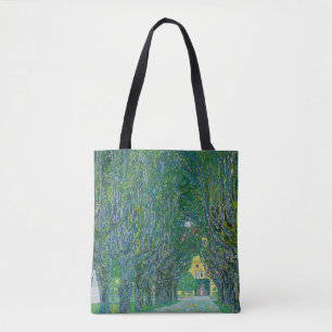 Gustav Klimt - Avenue in het Park Schloss Kammer Tote Bag