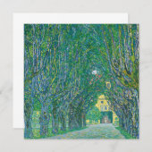 Gustav Klimt Avenue Schloss Kramer Park Kaart (Voorkant / Achterkant)