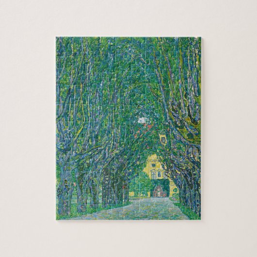 Gustav Klimt Avenue Schloss Kramer Park Legpuzzel (Verticaal)