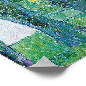 Gustav Klimt - Avenue to the Kammer Castle Poster (Hoek)