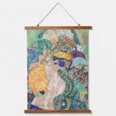 Gustav Klimt Baby Cradle 1978 Old Famous Painting Hangend Wandkleed (Voorkant)