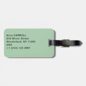 Gustav Klimt - Baby / Cradle Bagagelabel (Achterkant horizontaal)