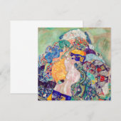 Gustav Klimt - Baby / Cradle Bedankkaart (Voorkant / Achterkant)
