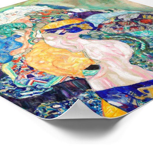 Gustav Klimt, Baby Cradle, Fine Art Poster (Hoek)