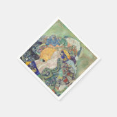 Gustav Klimt - Baby (Cradle) Fine Art Servet (Hoek)