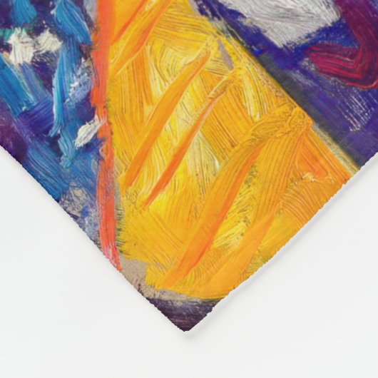 Gustav Klimt - Baby / Cradle Fleece Deken (Hoek)