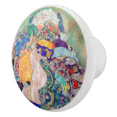 Gustav Klimt - Baby / Cradle Keramische Knop (Rechts)