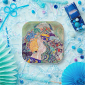 Gustav Klimt - Baby / Cradle Papieren Bordje (Feest)