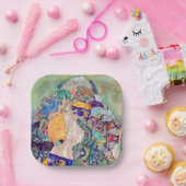 Gustav Klimt - Baby / Cradle Papieren Bordje (Feest)
