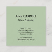 Gustav Klimt - Baby / Cradle - QR-code Vierkante Visitekaartje (Achterkant)