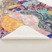 Gustav Klimt - Baby / Cradle Sherpa Deken (3/4)