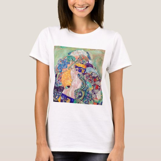 Gustav Klimt - Baby / Cradle T-shirt (Voorkant)