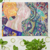 Gustav Klimt - Baby / Cradle Theedoek (Gevouwen)