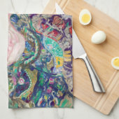 Gustav Klimt - Baby / Cradle Theedoek (Quarter Fold)