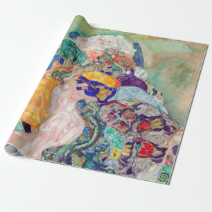 Gustav Klimt - Baby / Wieg Cadeaupapier