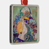 Gustav Klimt - Baby / Wieg Metalen Ornament (Rechts)
