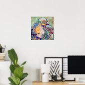 Gustav Klimt - Baby / Wieg Poster (Thuiskantoor)