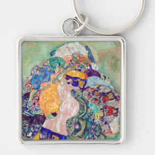 Gustav Klimt - Baby / Wieg Sleutelhanger