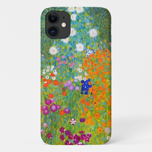 Gustav Klimt Bauerngarten Bloementuin Schilderkuns Case-Mate iPhone Case (Achterkant)