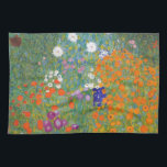 Gustav Klimt // Bauerngarten // Boerderij Garden Theedoek<br><div class="desc">Gustav Klimt // Bauerngarten // Boerderij Garden</div>