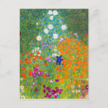 Gustav Klimt Bauerngarten Flower Garden Fine Art Briefkaart<br><div class="desc">Gustav Klimt Bauerngarten Flower Garden Fine Art Briefkaart</div>