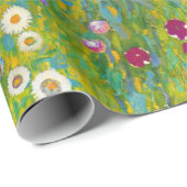 Gustav Klimt Bauerngarten Flower Garden Fine Art Cadeaupapier (Rol Hoek)