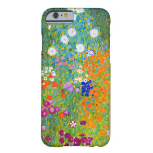 Gustav Klimt Bauerngarten Flower Garden Fine Art Barely There iPhone 6 Hoesje