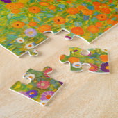 Gustav Klimt Bauerngarten Flower Garden Fine Art Legpuzzel (Zijkant)