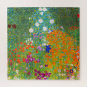 Gustav Klimt Bauerngarten Flower Garden Fine Art Legpuzzel (Verticaal)