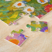 Gustav Klimt Bauerngarten Flower Garden Fine Art Legpuzzel (Zijkant)
