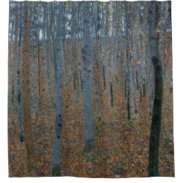Gustav Klimt, Beech Grove 1 Douchegordijn