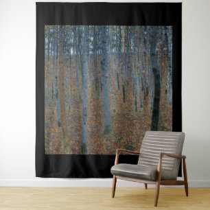 Gustav Klimt, Beech Grove 1 Wandkleed