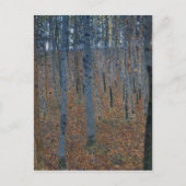 Gustav Klimt Beech Grove GalleryHD Art Nouveau Briefkaart (Voorkant)