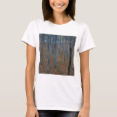 Gustav Klimt Beech Grove GalleryHD Fine Art T-shirt (Voorkant)