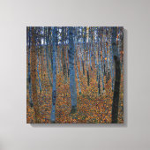 Gustav Klimt - Beech Grove I Canvas Afdruk (Voorkant)