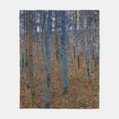 Gustav Klimt - Beech Grove I Fleece Deken (Voorkant)