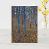 Gustav Klimt - Beech Grove I Kaart (Gele Bloem)