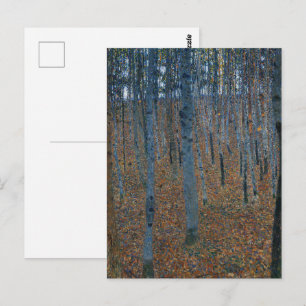 Gustav Klimt - Beech Grove I Landschap Fine Art Briefkaart