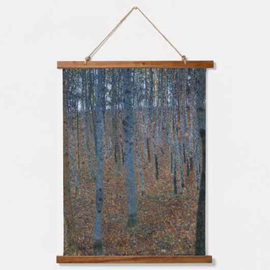 Gustav Klimt - Beech Grove I Landschap Fine Art Hangend Wandkleed (Voorkant)