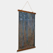 Gustav Klimt - Beech Grove I Landschap Fine Art Hangend Wandkleed (Gebogen)